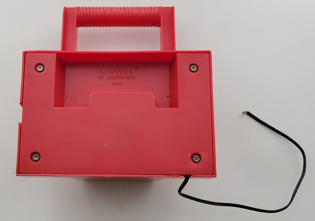 Lionel 546H Red Transformer Throttle Controller with Wiring