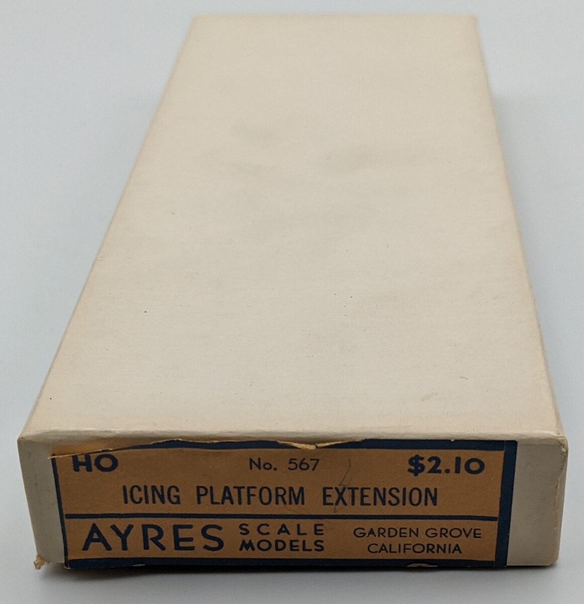 Ayres Scale Models 567 HO Icing Platform Extension