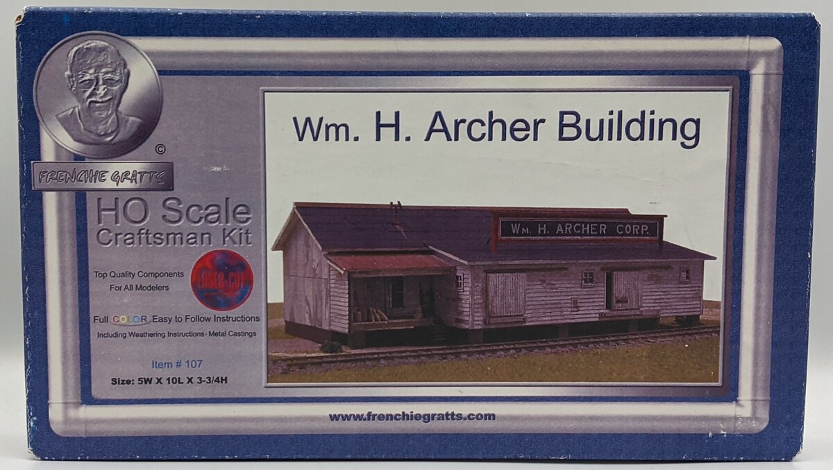 Frenchie Gratts 107 HO Wm. H. Archer Building Craftsman Kit