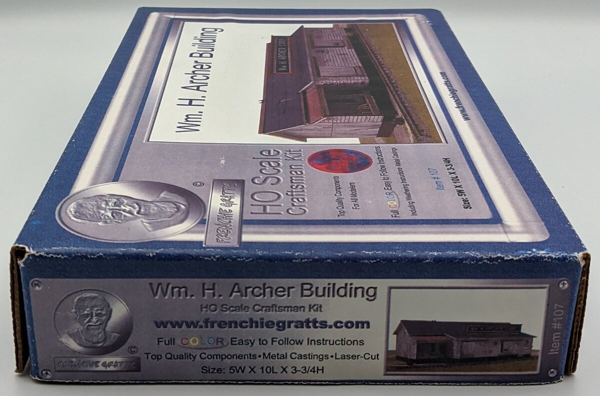 Frenchie Gratts 107 HO Wm. H. Archer Building Craftsman Kit