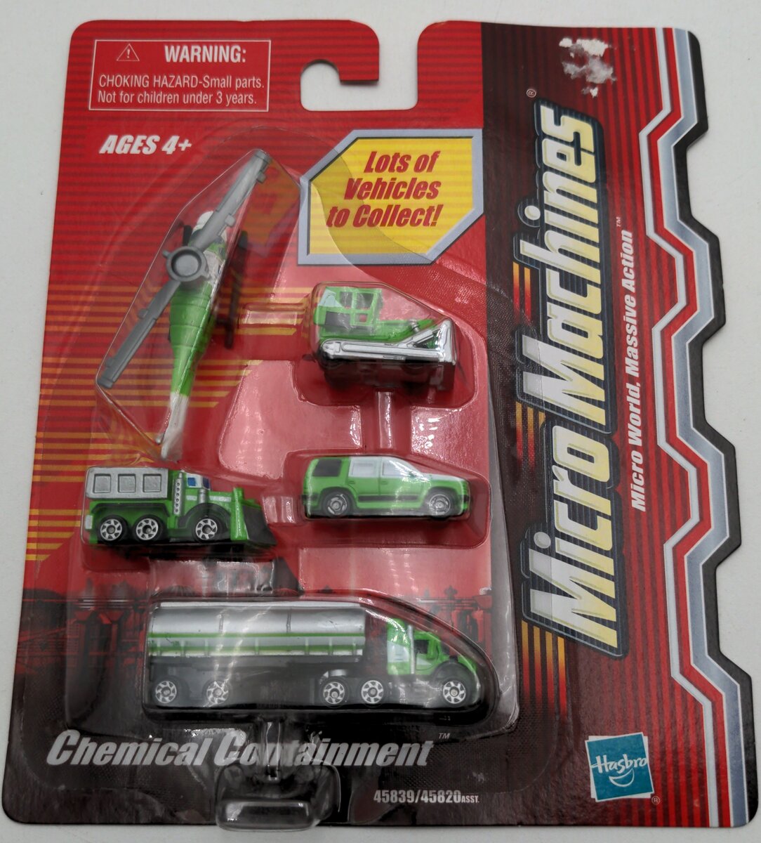 Micro Machines 45839/45820 Chemical Containment Set