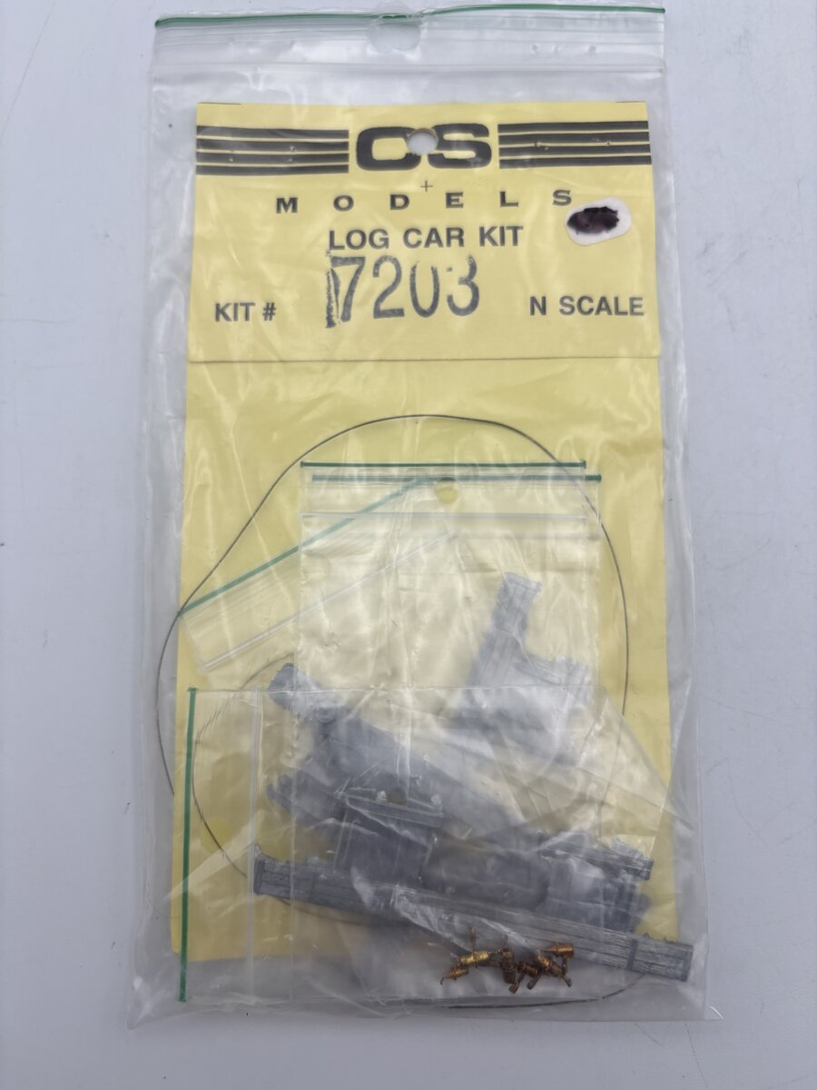 CS Models 7203 N Skeleton Log Car Kit
