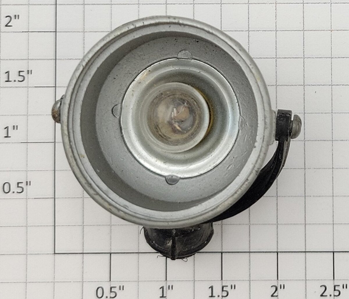 American Flyer XA8862SB S Silver Metal Searchlight / Floodlight Housing