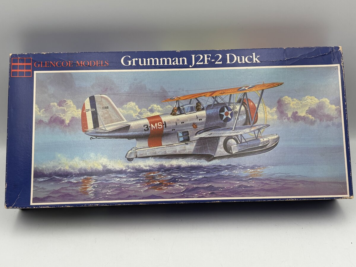 Glencoe 04101 1:48 Grumman J2F-2 Duck Kit