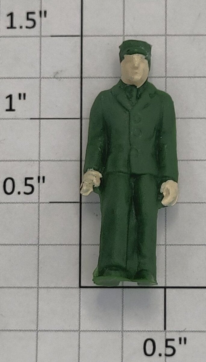 Lionel 12701-20 Green Painted Fuel Station Figure