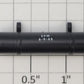 S-Helper 653-13-02 Diesel Switcher Black Plastic "CPW" Air Tank