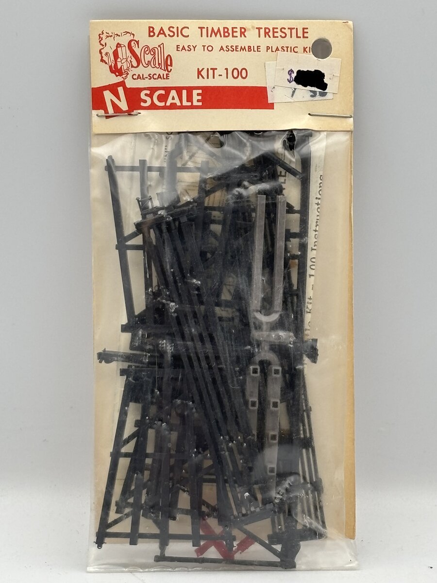 Cal Scale KIT-100 N Basic Timber Trestle Kit