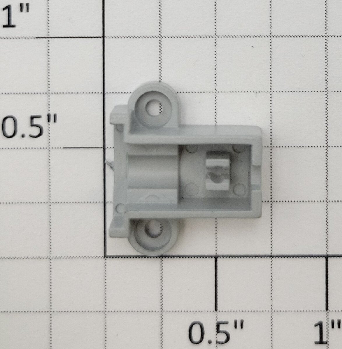 S-Helper 653-13-09-CBQ Diesel Switcher Gray Plastic Cab Light Bracket