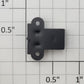 S-Helper 653-13-09-BLK Diesel Switcher Black Plastic Cab Light Bracket