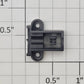 S-Helper 653-13-09-BLK Diesel Switcher Black Plastic Cab Light Bracket