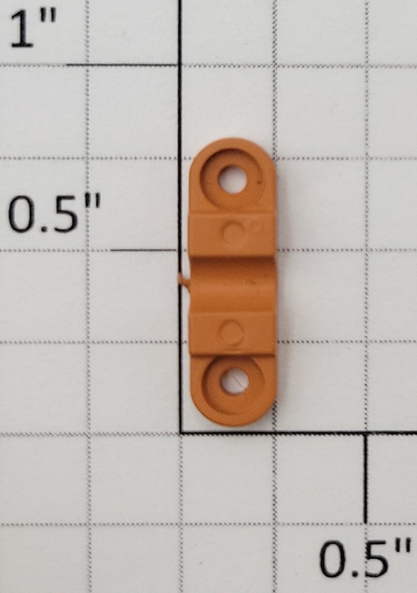 S-Helper 653-13-11-GN Diesel Switcher Orange Plastic Hood Light Bracket