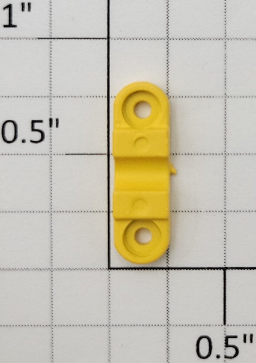 S-Helper 653-13-11-EL Diesel Switcher Yellow Plastic Hood Light Bracket
