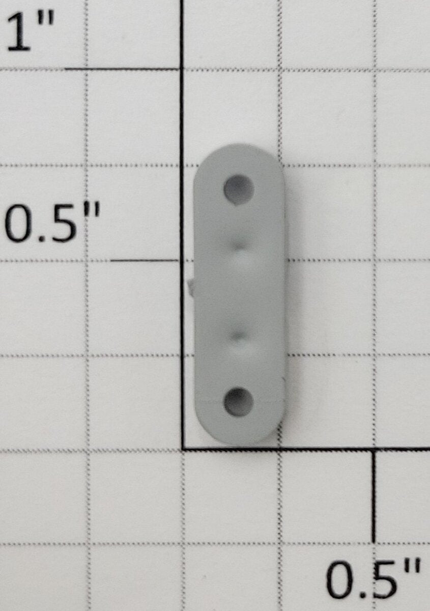 S-Helper 653-13-11-CBQ Diesel Switcher Gray Plastic Hood Light Bracket
