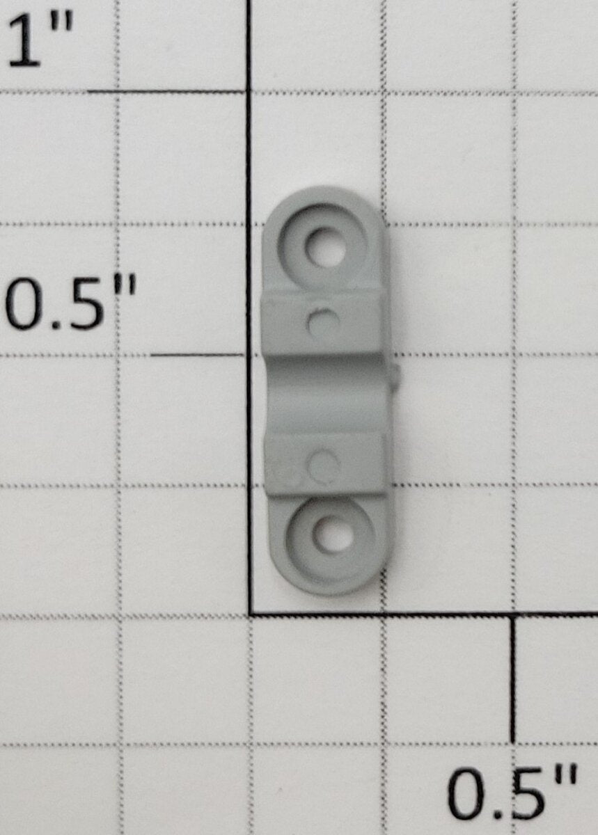 S-Helper 653-13-11-CBQ Diesel Switcher Gray Plastic Hood Light Bracket