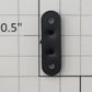 S-Helper 653-13-11-BLK Diesel Switcher Black Plastic Hood Light Bracket