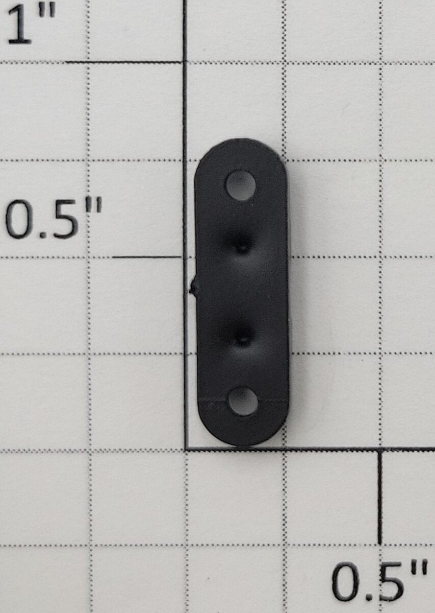 S-Helper 653-13-11-BLK Diesel Switcher Black Plastic Hood Light Bracket