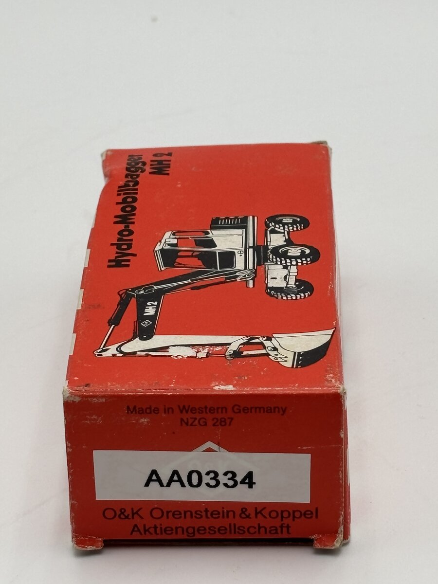 NZG 287 1:50 O&K Hydro-Mobilbagger MH2 Mini Excavator