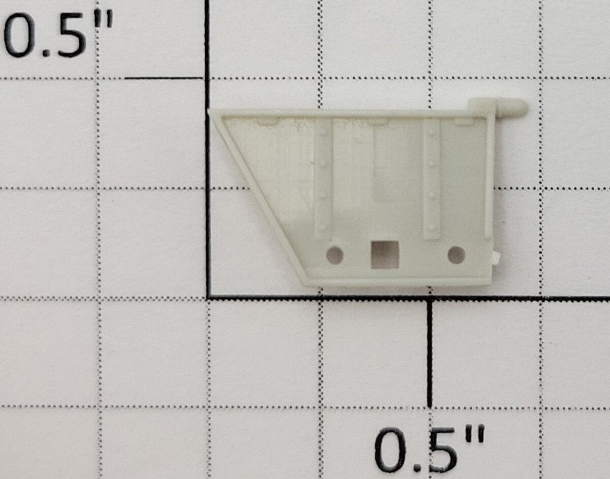 S-Helper 1278-04-02 USRA 55T Hopper Unpainted Plastic Left Side Door