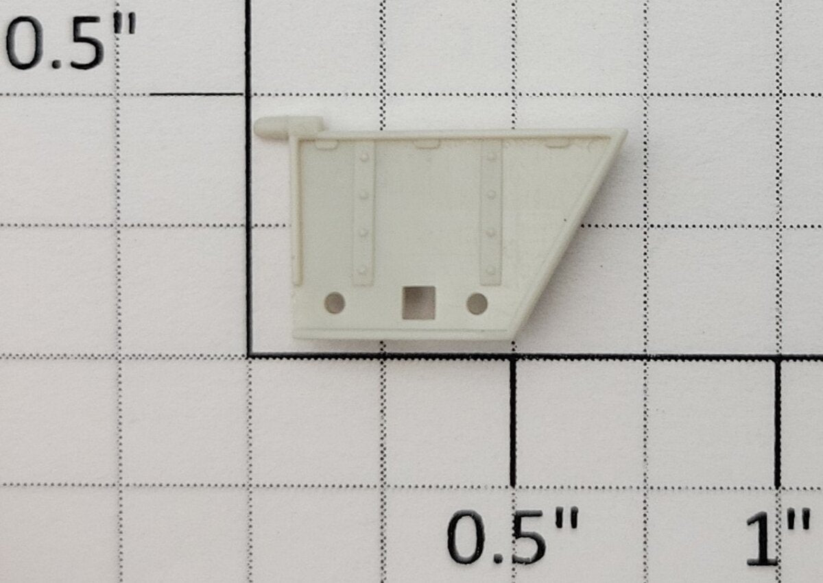 S-Helper 1278-04-10 USRA 55T Hopper Unpainted Plastic Right Side Door