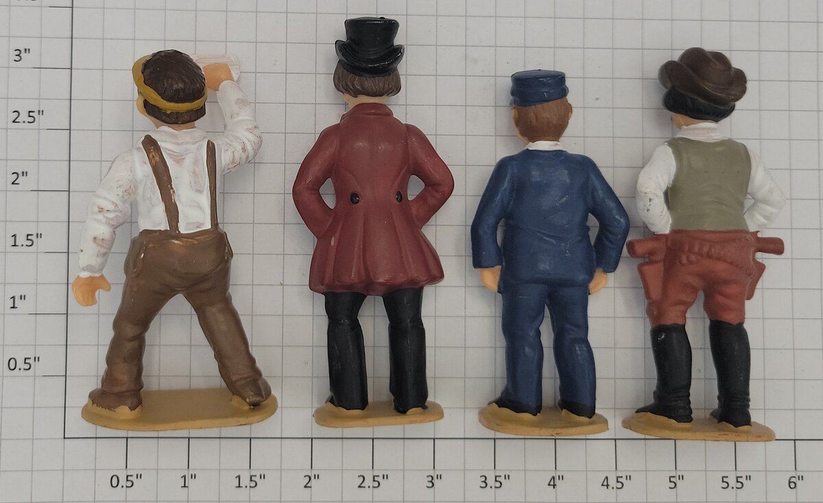 LGB 5149 G Scale Western Men Figures (Set of 4)