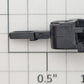 S-Helper 653-10-01 Black Plastic Coupler Only - No Knuckle