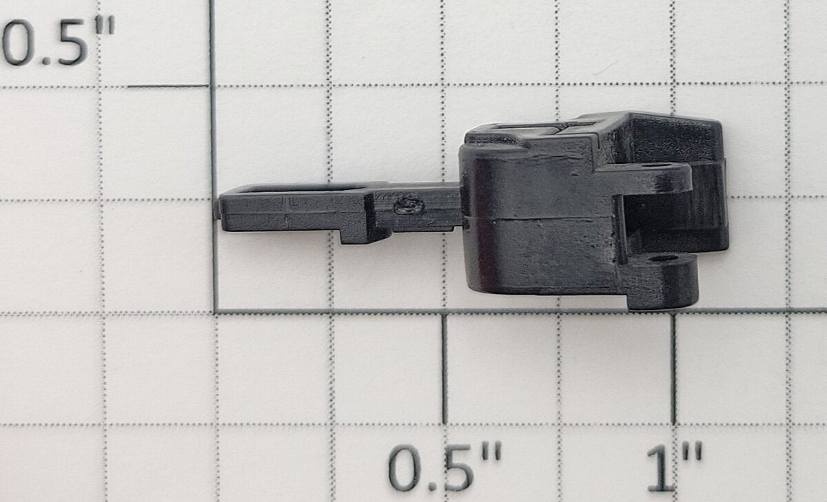 S-Helper 653-10-01 Black Plastic Coupler Only - No Knuckle