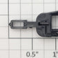 S-Helper 653-10-01 Black Plastic Coupler Only - No Knuckle