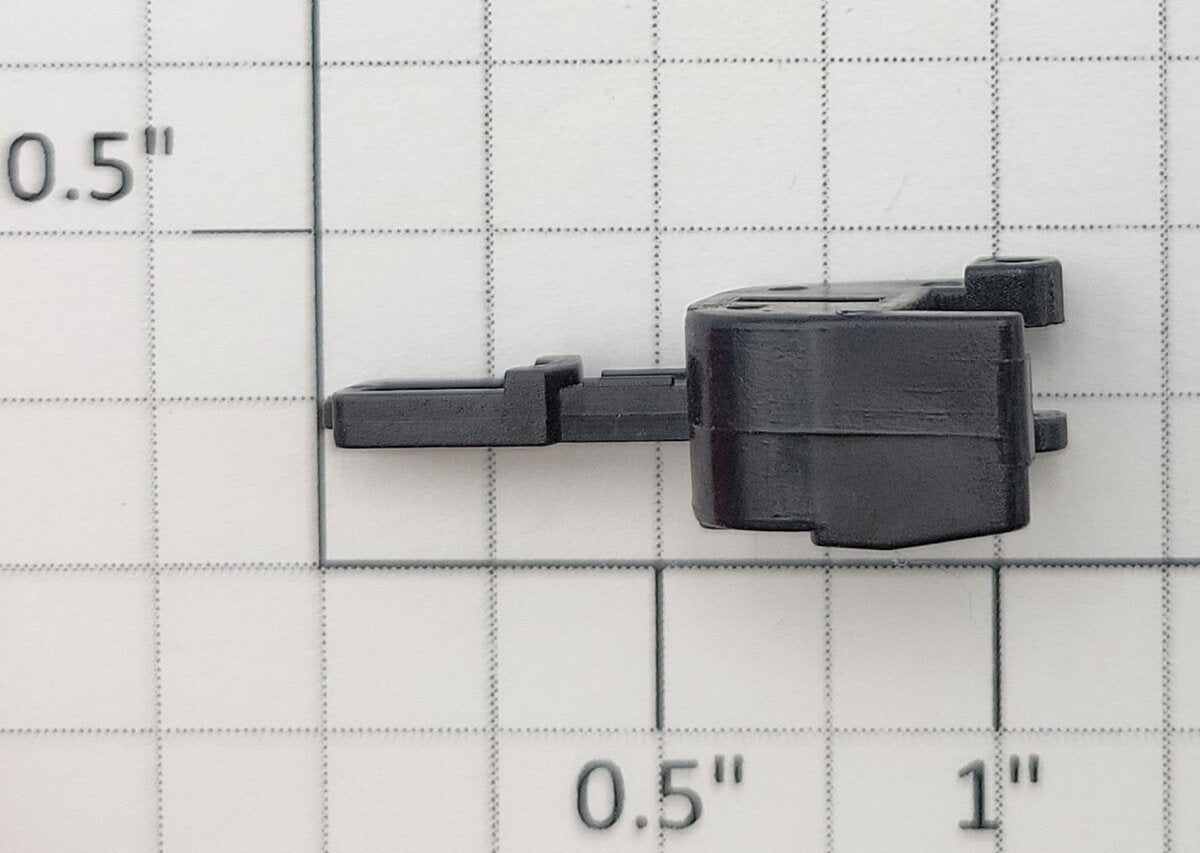 S-Helper 653-10-01 Black Plastic Coupler Only - No Knuckle