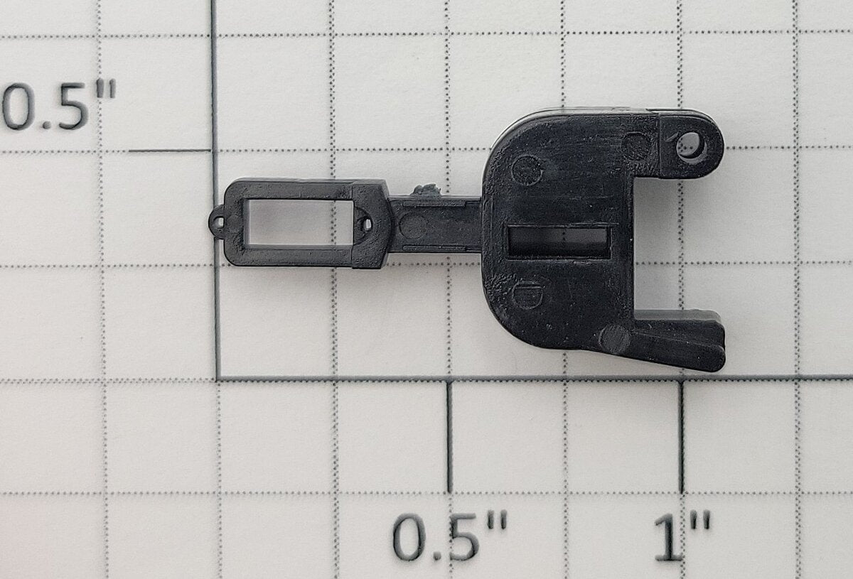 S-Helper 653-10-01 Black Plastic Coupler Only - No Knuckle