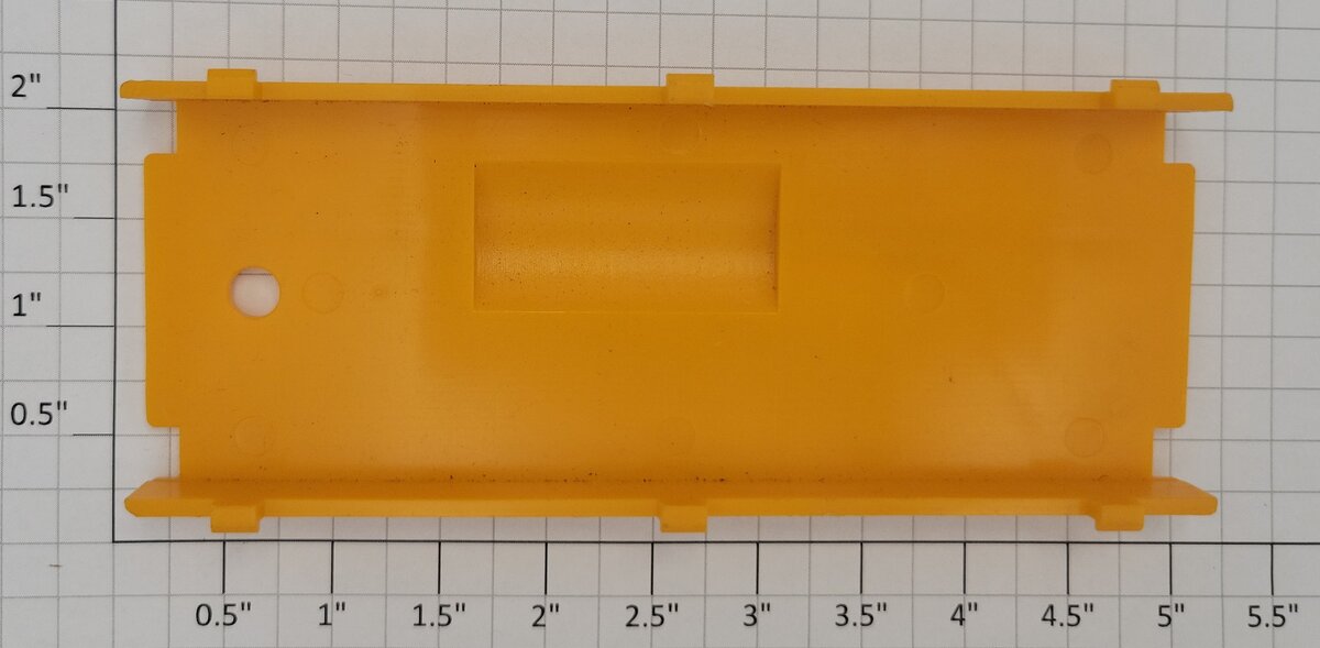 Acme 0401-2 G Scale Yellow Fuel Tank / Underbelly