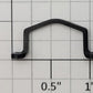 S-Helper 653-10-02 Black Plastic Motor Fix Plate