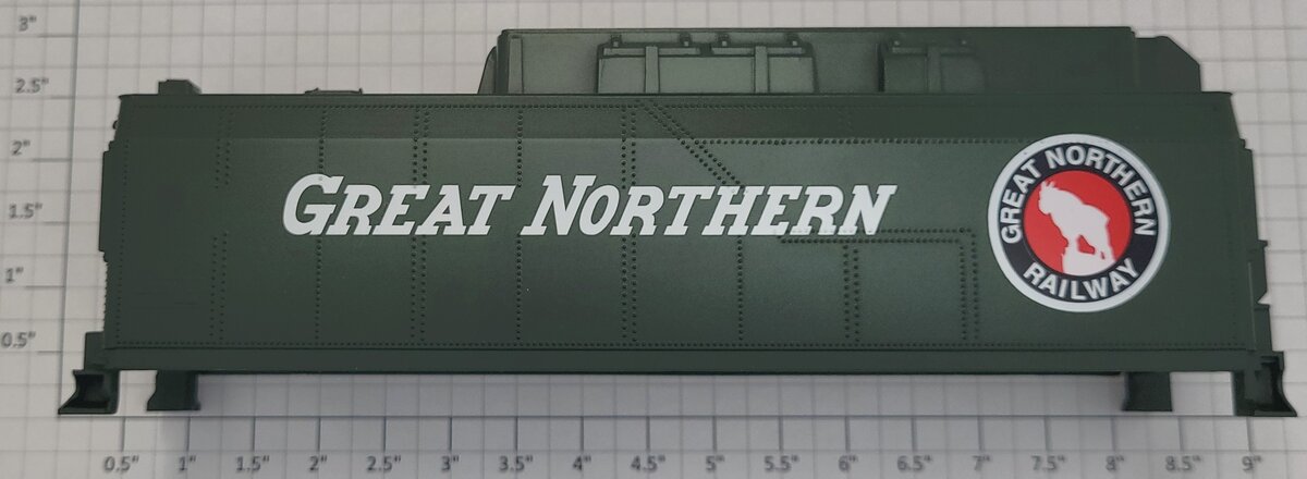 Lionel 28055T-2 Great Northern Hudson Jr Tender Shell #1725