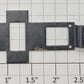 S-Helper 661-M023 S Scale AF F3/F7 Rear Coupler and Bracket Assembly - Short