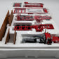 Sword Models SW2033-R 1:50 Red Peterbilt 379 Tractor w/Nelson 3x3x3 Beam Trailer