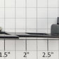 S-Helper 661-M001 S Scale AF F3/F7 Front Coupler and Bracket Assembly - Long