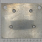Lionel V-107R O Gauge Type "V" 150 Watt Trainmaster Metal Nameplate w/ Red Print