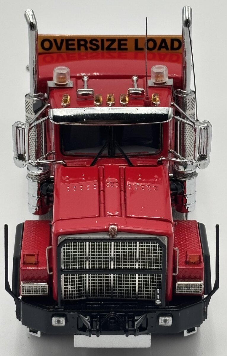WSI 34-2000 1:50 Red Kenworth C500B Heavy Tractor w/Ballast Box