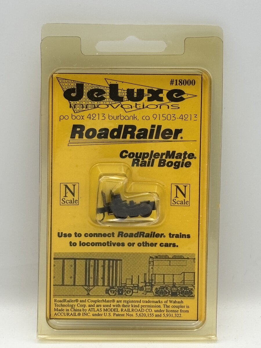 Deluxe Innovations 18000 N RoadRailer CouplerMate Rail Bogie