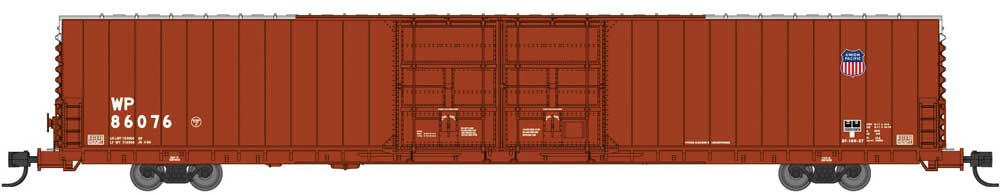 Bluford Shops 86847 N UP PS 86' Auto Parts Double-Door Boxcar RTR WP #86057