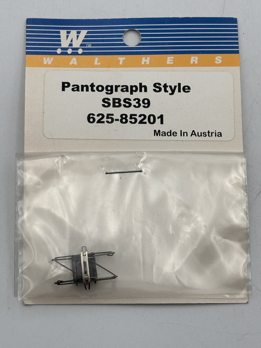 Walthers 625-85201 N Pantograph Style SBS39