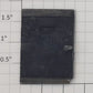 Lionel 2758-12 Right Hand Black Metal Box Car Door with Post
