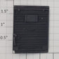 Lionel 2758-12 Right Hand Black Metal Box Car Door with Post