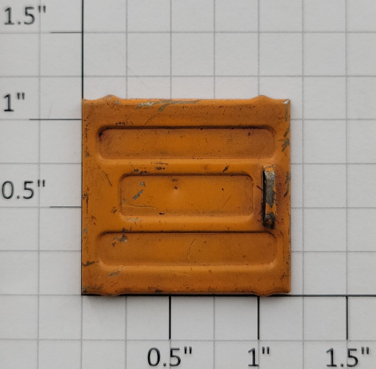 Lionel 1679-1 Curtis' Baby Ruth Boxcar Orange Tinplate Door with Handle