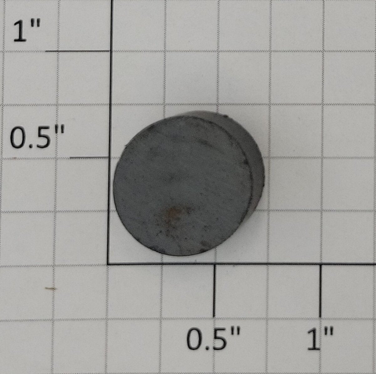 Dallee 988 G Scale High Intensity Round Magnet 5/8