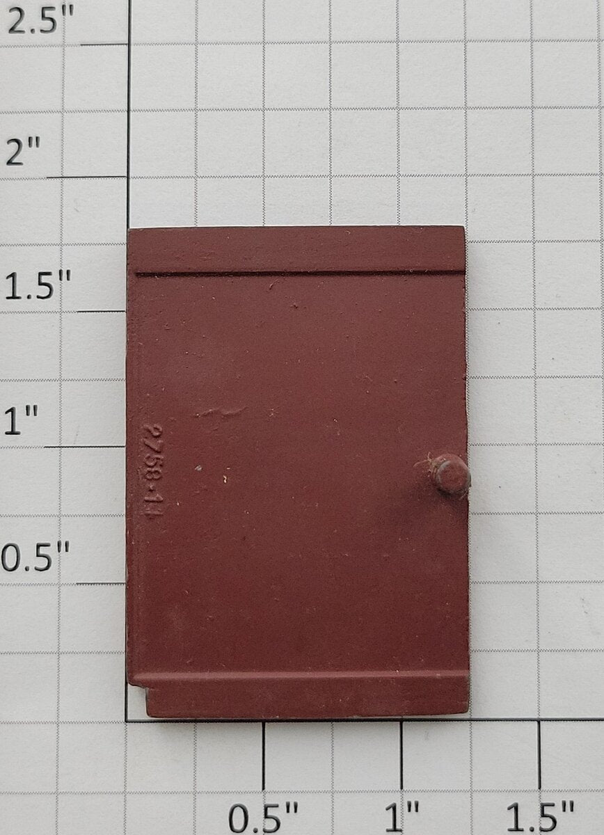 Lionel 2758-14 Diecast Brown Door-No Panel with Stud
