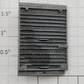 Lionel 2758-14 Diecast Black Door-No Panel, with Stud