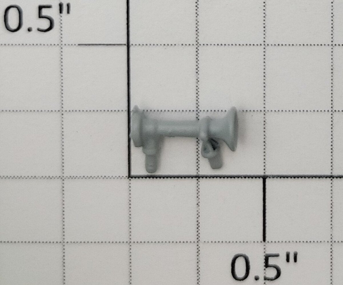 S-Helper 661-M009 F7 Diesel Locomotive Gray Metal Horn