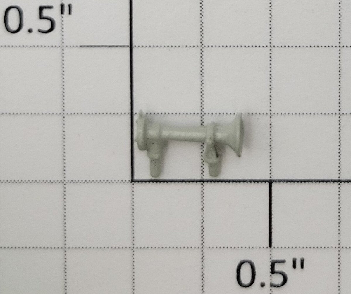 S-Helper 661-M009-GRY F3 Diesel Locomotive Gray Metal Horn