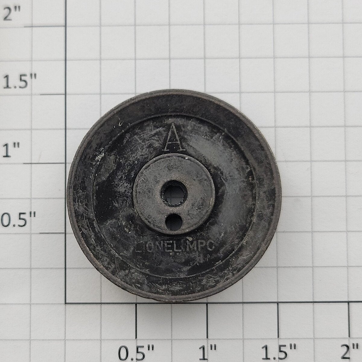 Lionel 8040-125 Undercut Flanged Wheel with Side Rod Boss