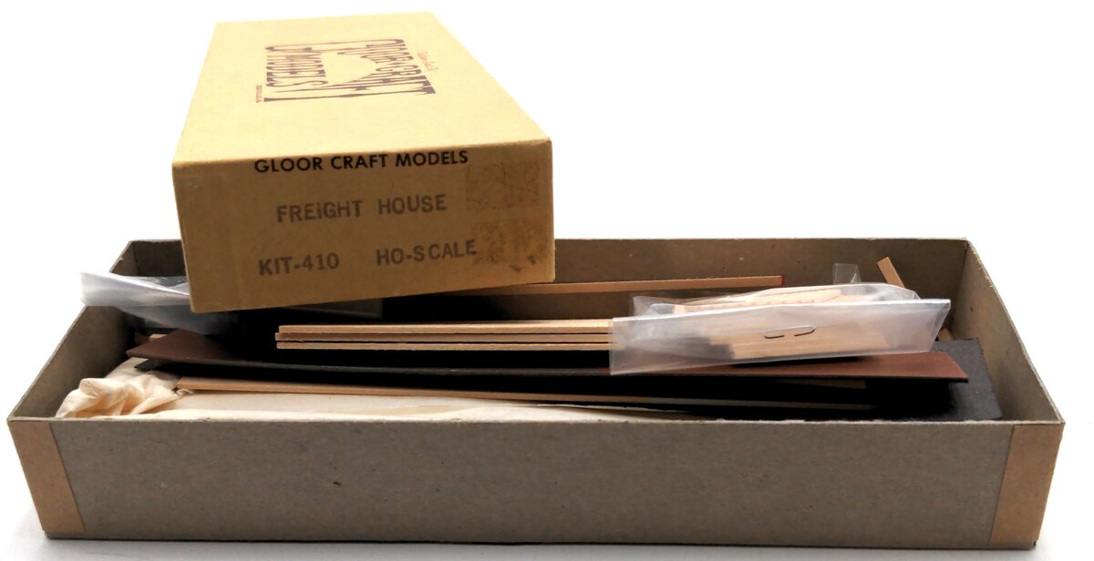 Gloor Craft 410 HO Scale Freight House Kit